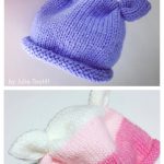 Made With Love Baby Hat Free Knitting Pattern