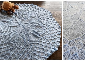 May Flowers Baby Blanket Free Knitting Pattern