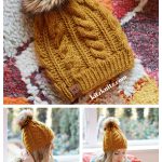 The Prudy Beanie Free Knitting Pattern