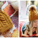 The Prudy Beanie Free Knitting Pattern