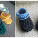 Baby Shoes Free Knitting Pattern