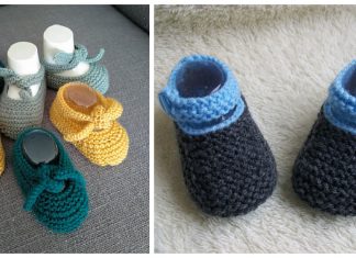 Baby Shoes Free Knitting Pattern