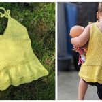 Baby Summer Top Free Knitting Pattern and Video Tutorial