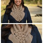 Basket Weave Cowl Free Knitting Pattern
