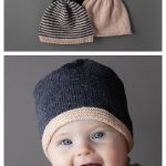 Classic Baby Hats Free Knitting Pattern