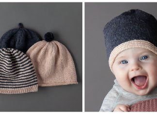 Classic Baby Hats Free Knitting Pattern