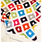 Diamond Pathways Blanket Free Knitting Pattern