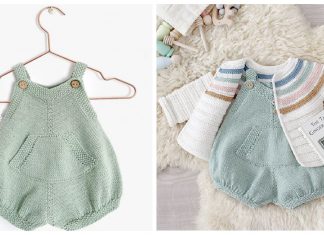 Pickles Romper Free Knitting Pattern