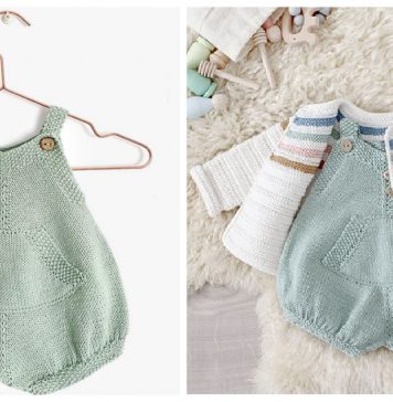 Pickles Romper Free Knitting Pattern