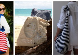 Beach Bag Free Knitting Pattern