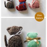 Catty McCat Face Free Knitting Pattern