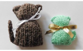 Catty McCat Face Free Knitting Pattern