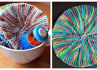 Crazy Eights Dishcloth Free Knitting Pattern