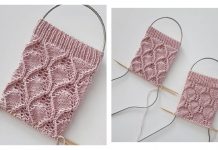 Double Rhombus Reversible Stitch Free Knitting Pattern
