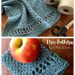 Moss Stitch Cloth Free Knitting Pattern