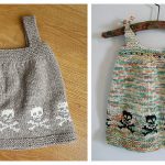 Skull Jumper Free Knitting Pattern