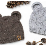Bear Ears Beanie Hat Free Knitting Pattern