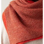 Half + Half Triangles Wrap Free Knitting Pattern