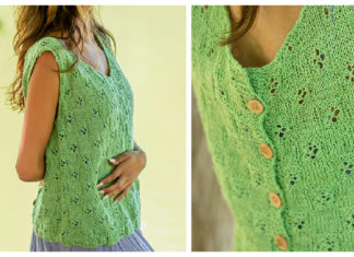 Homestead Tank Free Knitting Pattern