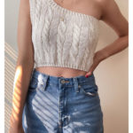 One Shoulder Arcuate Top Knitting Pattern