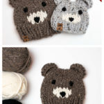Baby Bear Ears Hat Free Knitting Pattern