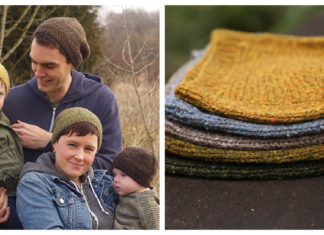 Barley Family Hat Free Knitting Pattern