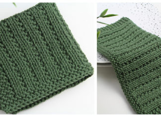 Cove Dishcloth Free Knitting Pattern