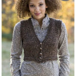 Cropped Vest Free Knitting Pattern
