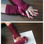 Gansey Wristers Free Knitting Pattern