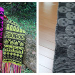 Halloween Scarf Free Knitting Pattern