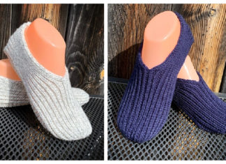 Super Simple Slippers Free Knitting Pattern