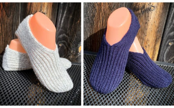 Super Simple Slippers Free Knitting Pattern