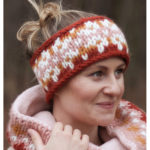 Wild Rose Headband Free Knitting Pattern