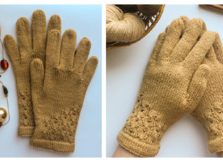 Yantar Gloves Free Knitting Pattern