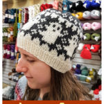 Around it Ghosts Hat Free Knitting Pattern