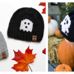 Ghost Hat Free Knitting Pattern