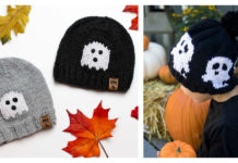 Ghost Hat Free Knitting Pattern