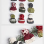 Holiday Mini Hat Free Knitting Pattern