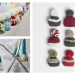 Holiday Mini Hat Free Knitting Pattern