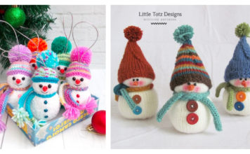 Little Snowman Knitting Patterns