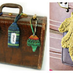 Luggage Tag Free Knitting Pattern