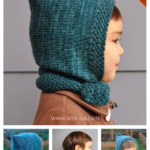 Pixie Scarf Hat Free Knitting Pattern