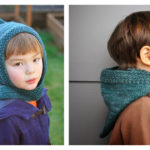 Pixie Scarf Hat Free Knitting Pattern
