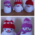 Snowpeeps Free Knitting Pattern