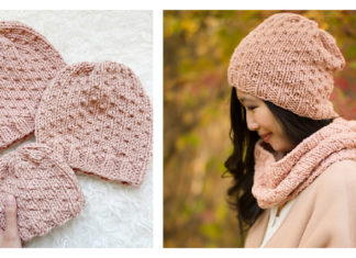 Bulky Dotty Beanie Free Knitting Pattern