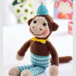 Chester the Monkey Amigurumi Free Knitting Pattern