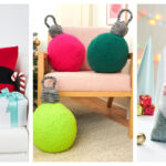 Christmas Pillow Cushion Knitting Patterns