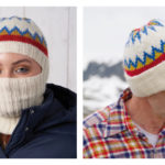 Convertible Balaclava Beanie Free Knitting Pattern