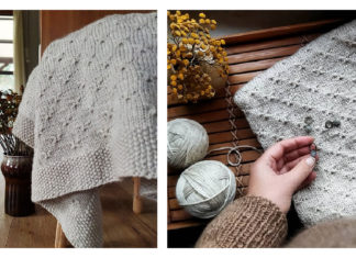 Lisbeth Blanket Free Knitting Pattern