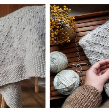 Lisbeth Blanket Free Knitting Pattern
